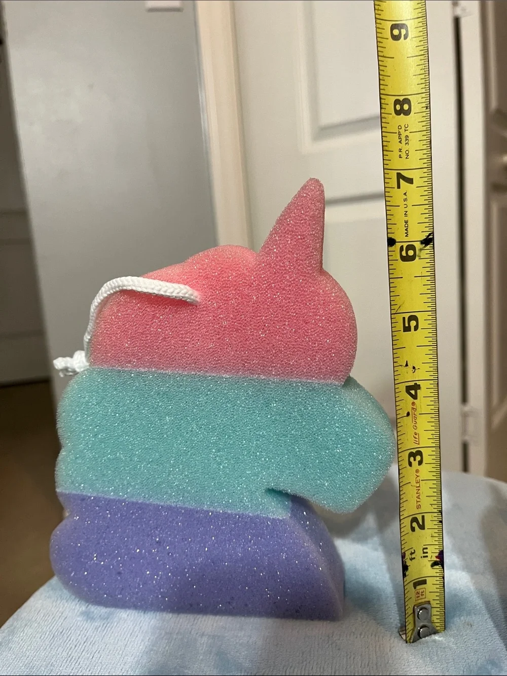 Claire's Unicorn Candy Shower Gel with Pink Teal Purple Unicorn Sponge